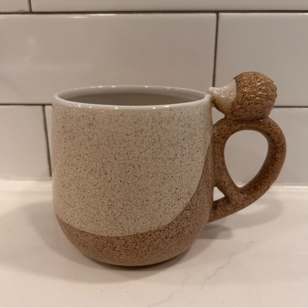 Place & Time Stoneware Hedgehog Mug Hedgehog Handle